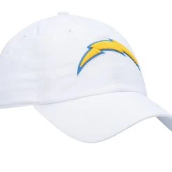 '47 Women's White Los Angeles Chargers Miata Clean Up Logo Adjustable Hat -Mitchell & Ness store DSCO1148313650 3550 ALT3