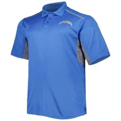 Profile Men's Powder Blue Los Angeles Chargers Big & Tall Team Color Polo 8 Profile Men's Powder Blue Los Angeles Chargers Big & Tall Team Color Polo -Mitchell & Ness store DSCO1148314637 1191 ALT2