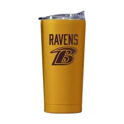 Logo Brands Baltimore Ravens 20oz. Fashion Color Powdercoat Tumbler