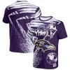 Staple Men's NFL X Purple Baltimore Ravens All Over Print T-Shirt -Mitchell & Ness store DSCO1148316361 2729