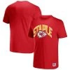Men's NFL X Staple Red Kansas City Chiefs Logo Lockup T-Shirt -Mitchell & Ness store DSCO1148320991 2910