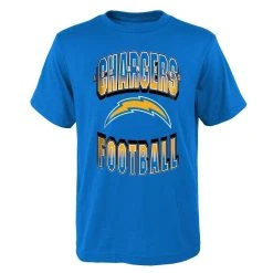 Outerstuff Youth Powder Blue Los Angeles Chargers Forward Progress T-Shirt