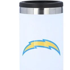 The Memory Company Los Angeles Chargers Team Logo 12oz. Slim Can Holder -Mitchell & Ness store DSCO1148321544 0000 ALT1