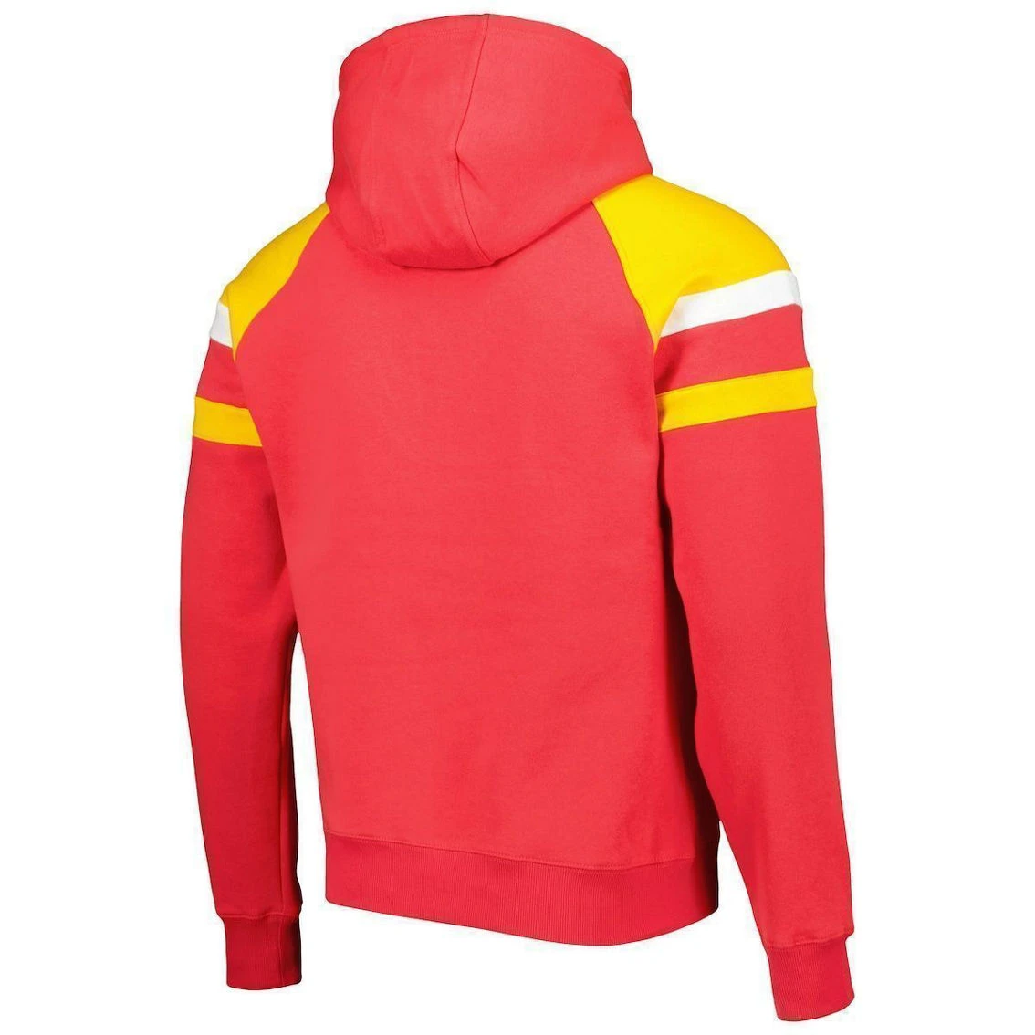 Starter Men's Red Kansas City Chiefs Draft Fleece Raglan Pullover Hoodie 6 Starter Men's Red Kansas City Chiefs Draft Fleece Raglan Pullover Hoodie - Image 4