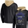 Staple Men's NFL X Black Baltimore Ravens Throwback Vintage Wash Pullover Hoodie