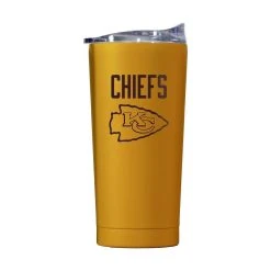 Logo Brands Kansas City Chiefs 20oz. Fashion Color Powdercoat Tumbler -Mitchell & Ness store DSCO1148325359 3471 ALT1