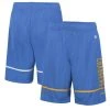 New Era Men's Powder Blue Los Angeles Chargers Combine Authentic Rusher Training Shorts