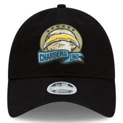 New Era Women's Black Los Angeles Chargers 2022 Salute To Service 9TWENTY Adjustable Hat 8 New Era Women's Black Los Angeles Chargers 2022 Salute To Service 9TWENTY Adjustable Hat -Mitchell & Ness store DSCO1150315929 1007 ALT2
