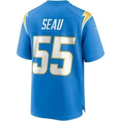Nike Men's Junior Seau Powder Blue Los Angeles Chargers Game Retired Player Jersey 9 Nike Men's Junior Seau Powder Blue Los Angeles Chargers Game Retired Player Jersey -Mitchell & Ness store DSCO1150398651 1191 ALT3