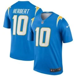 Nike Men's Justin Herbert Powder Blue Los Angeles Chargers Legend Jersey