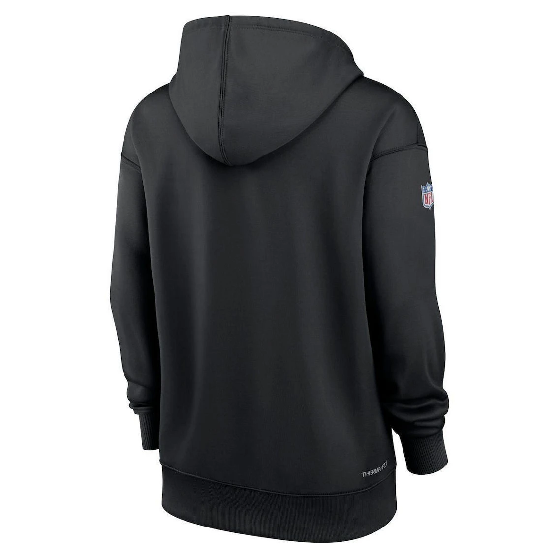 Nike Women's Black Kansas City Chiefs 2022 NFL Crucial Catch Therma Performance Pullover Hoodie 6 Nike Women's Black Kansas City Chiefs 2022 NFL Crucial Catch Therma Performance Pullover Hoodie - Image 4