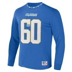 Staple Men's NFL X Blue Los Angeles Chargers Core Team Long Sleeve T-Shirt 8 Staple Men's NFL X Blue Los Angeles Chargers Core Team Long Sleeve T-Shirt -Mitchell & Ness store DSCO1151350330 1191 ALT2