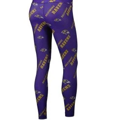 Concepts Sport Women's Purple Baltimore Ravens Breakthrough Allover Print Leggings -Mitchell & Ness store DSCO1151453511 2729 ALT3