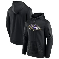 Fanatics Branded Men's Black Baltimore Ravens On The Ball Pullover Hoodie