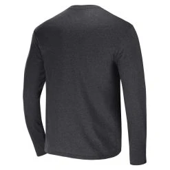 NFL X Darius Rucker Collection By Fanatics Men's Heathered Charcoal Baltimore Ravens Long Sleeve T-Shirt -Mitchell & Ness store DSCO1151453574 4135 ALT3