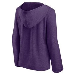 Women's Fanatics Branded Heathered Purple Baltimore Ravens First Team Flowy Pullover Hoodie 9 Women's Fanatics Branded Heathered Purple Baltimore Ravens First Team Flowy Pullover Hoodie -Mitchell & Ness store DSCO1151453884 2729 ALT3