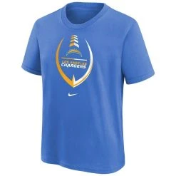 Nike Youth Powder Blue Los Angeles Chargers Icon Football T-Shirt 8 Nike Youth Powder Blue Los Angeles Chargers Icon Football T-Shirt -Mitchell & Ness store DSCO1151478411 1191 ALT2