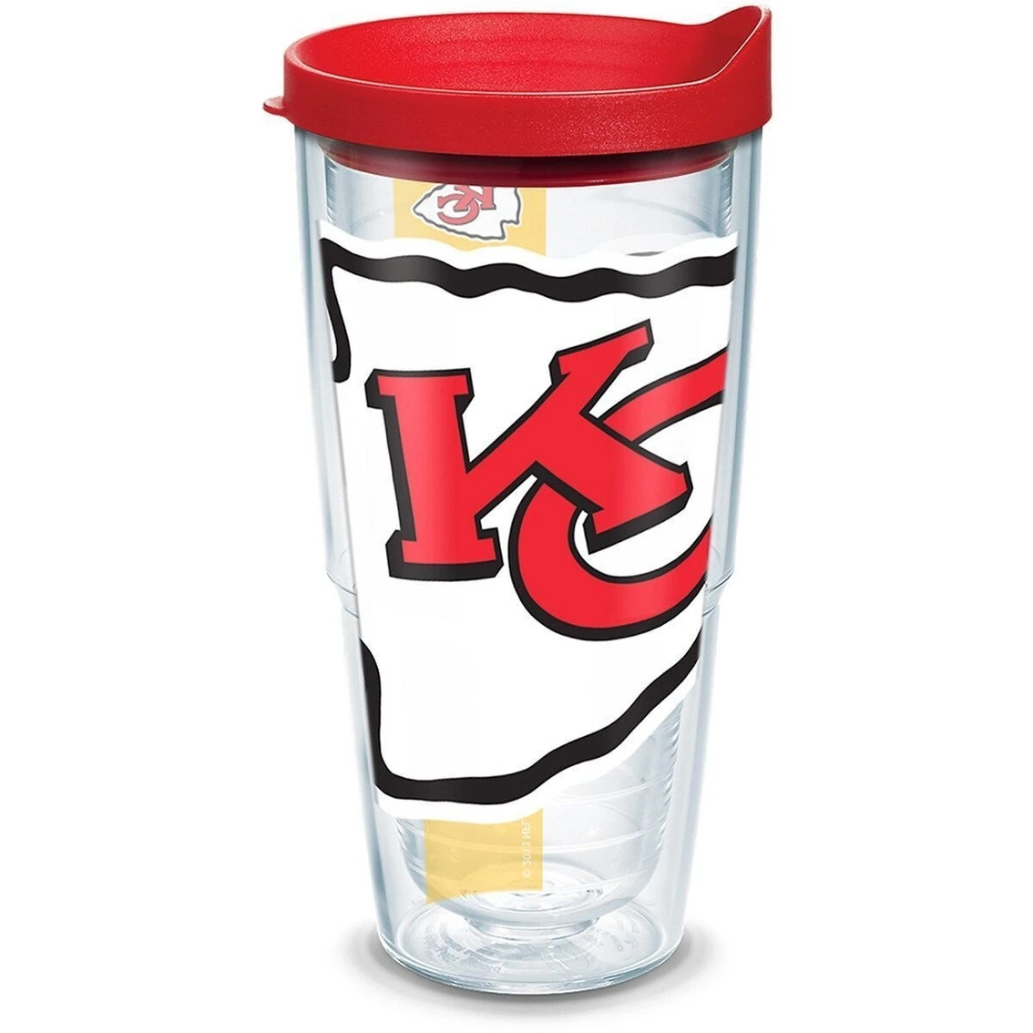 Tervis Kansas City Chiefs 24oz. Colossal Classic Tumbler 4 Tervis Kansas City Chiefs 24oz. Colossal Classic Tumbler - Image 2