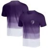NFL X Darius Rucker Collection By Fanatics Men's Purple/White Baltimore Ravens Dip Dye Pocket T-Shirt