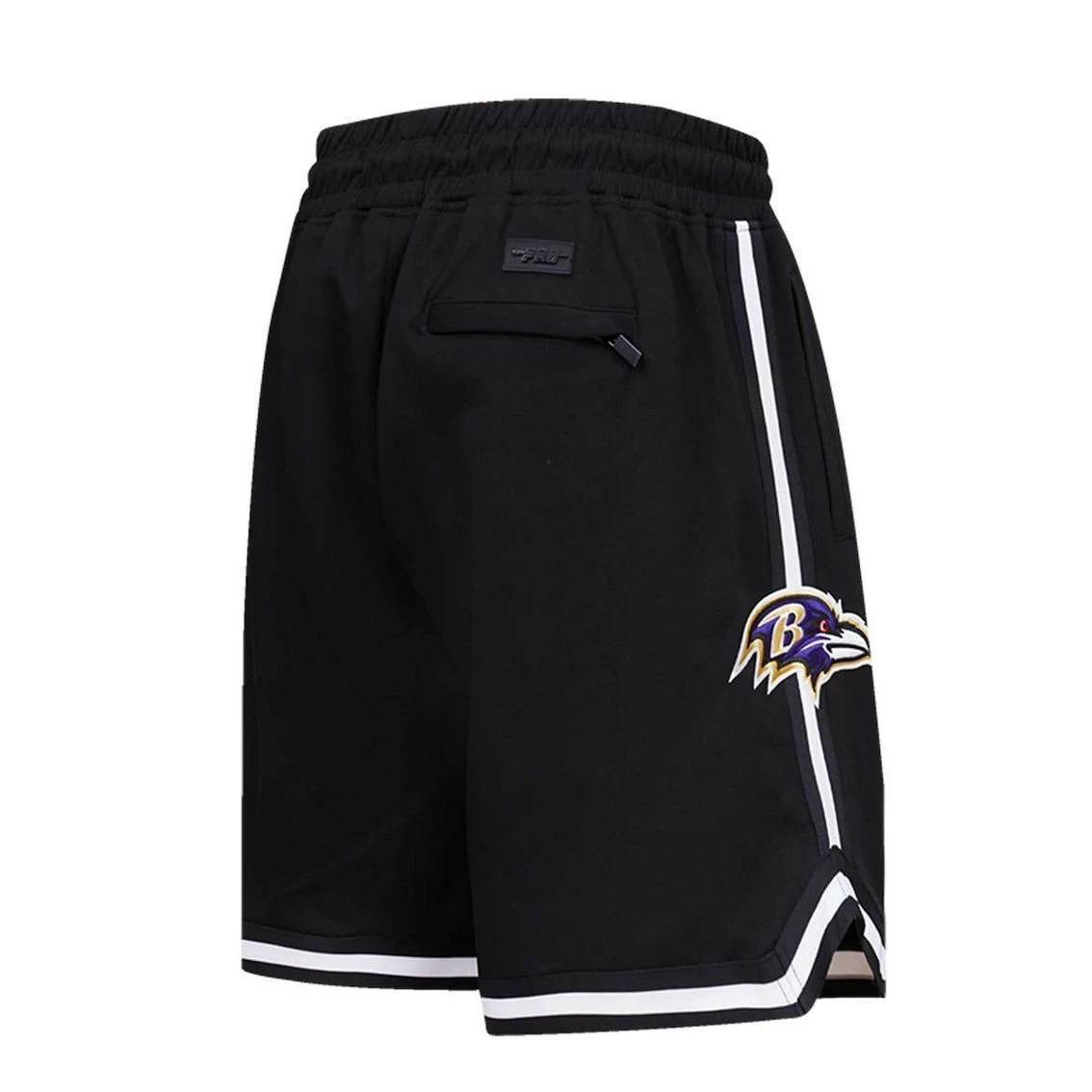 Pro Standard Men's Lamar Jackson Black Baltimore Ravens Player Name & Number Shorts 6 Pro Standard Men's Lamar Jackson Black Baltimore Ravens Player Name & Number Shorts - Image 4