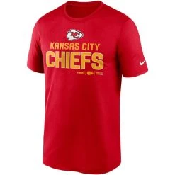 Nike Men's Red Kansas City Chiefs Legend Community Performance T-Shirt -Mitchell & Ness store DSCO1152166632 2910 ALT2