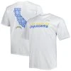Fanatics Branded Men's White Los Angeles Chargers Big & Tall Hometown Collection Hot Shot T-Shirt -Mitchell & Ness store DSCO1152520581 3550