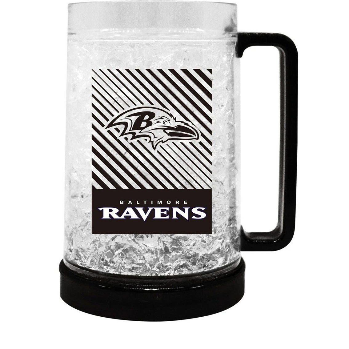 Logo Brands Baltimore Ravens 16oz. Wordmark Freezer Mug 3 Logo Brands Baltimore Ravens 16oz. Wordmark Freezer Mug