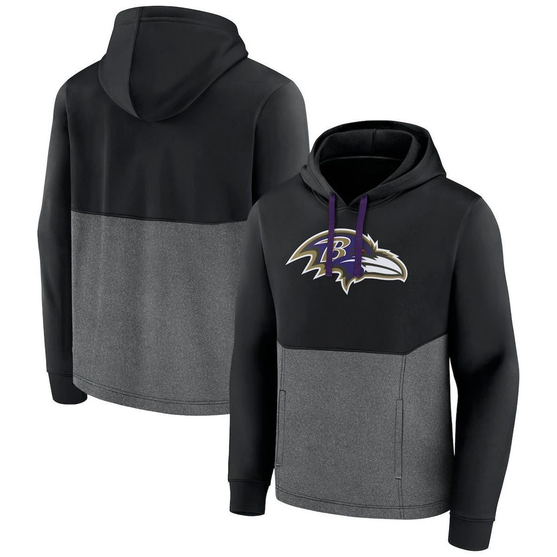 Fanatics Branded Men's Black Baltimore Ravens Winter Camp Pullover Hoodie 3 Fanatics Branded Men's Black Baltimore Ravens Winter Camp Pullover Hoodie