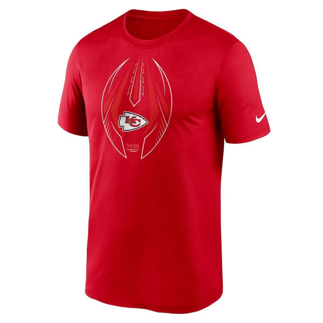 Nike Men's Red Kansas City Chiefs Team Legend Icon Performance T-Shirt 5 Nike Men's Red Kansas City Chiefs Team Legend Icon Performance T-Shirt - Image 3