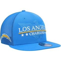 New Era Men's Powder Blue Los Angeles Chargers Totem 9FIFTY Snapback Hat