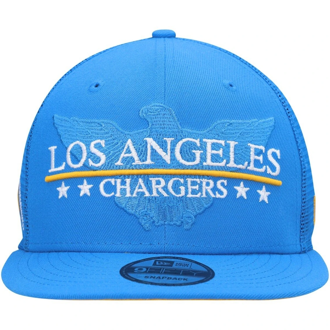 New Era Men's Powder Blue Los Angeles Chargers Totem 9FIFTY Snapback Hat 5 New Era Men's Powder Blue Los Angeles Chargers Totem 9FIFTY Snapback Hat - Image 3