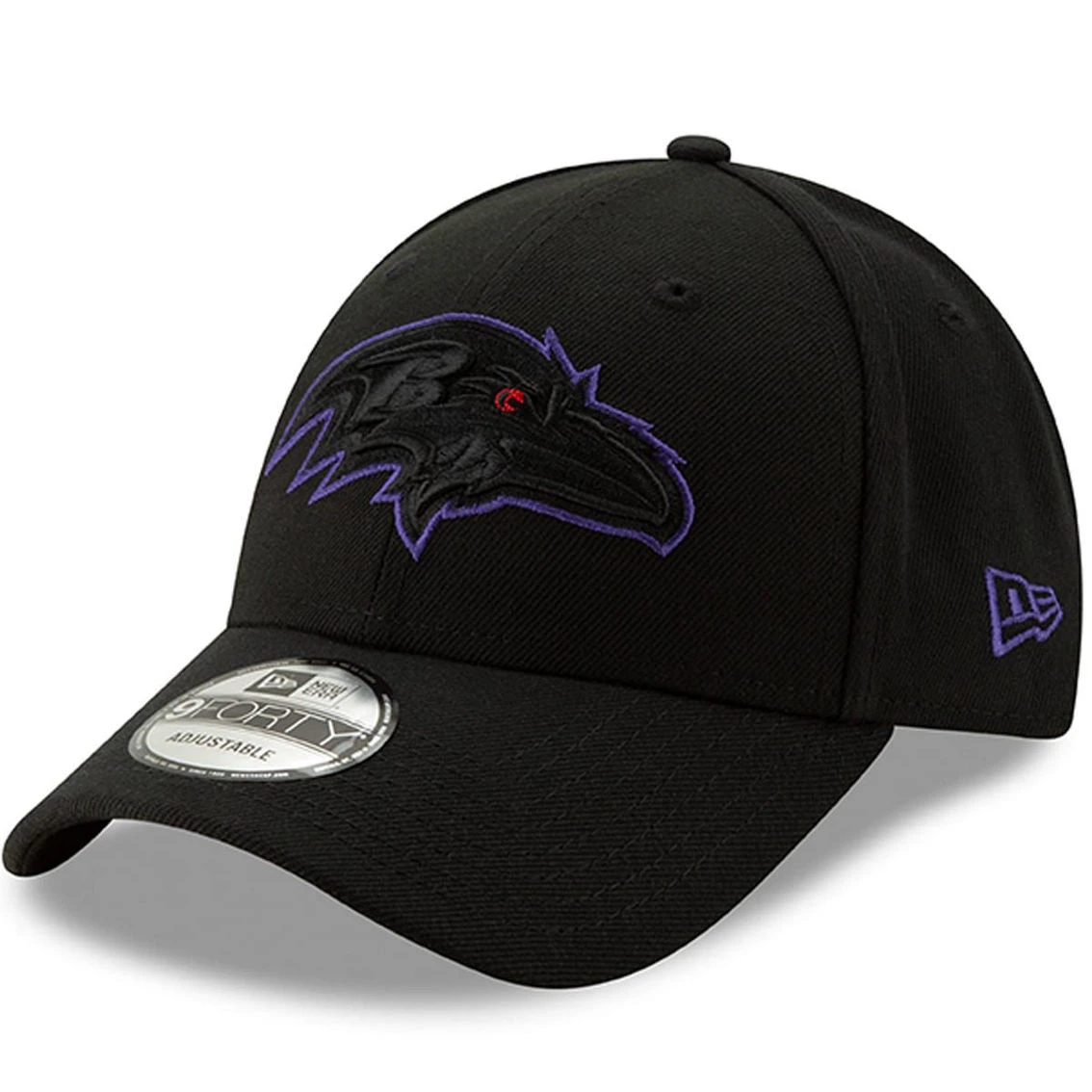 New Era Men's Black Baltimore Ravens Momentum 9FORTY Adjustable Snapback Hat 3 New Era Men's Black Baltimore Ravens Momentum 9FORTY Adjustable Snapback Hat