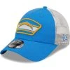 New Era Men's Powder Blue/White Los Angeles Chargers Logo Patch Trucker 9FORTY Snapback Hat 1 New Era Men's Powder Blue/White Los Angeles Chargers Logo Patch Trucker 9FORTY Snapback Hat -Mitchell & Ness store DSCO1152521730 1191