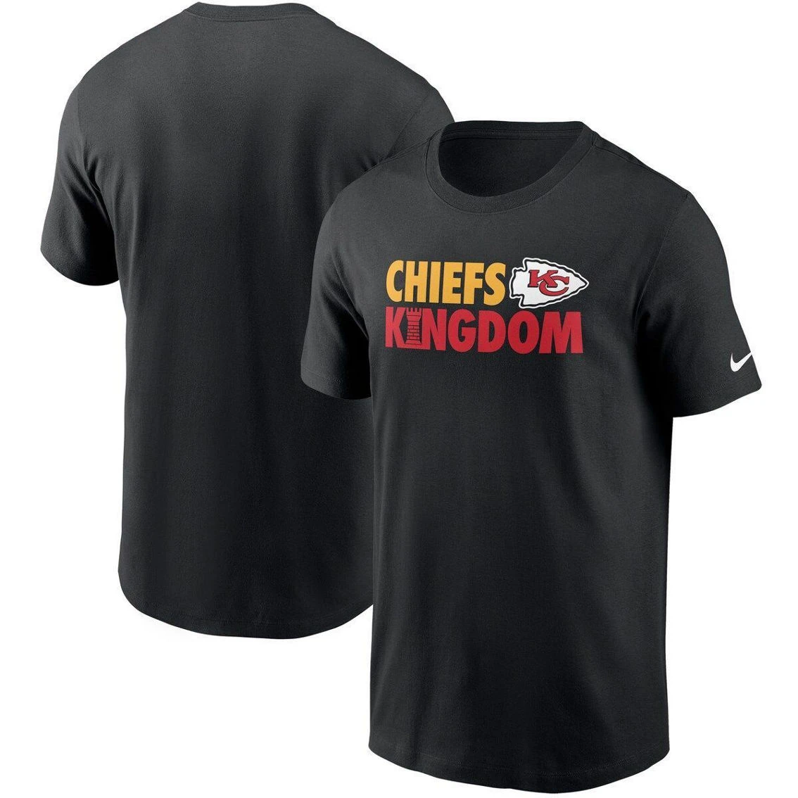 Nike Men's Black Kansas City Chiefs Hometown Collection Chess T-Shirt 4 Nike Men's Black Kansas City Chiefs Hometown Collection Chess T-Shirt - Image 2
