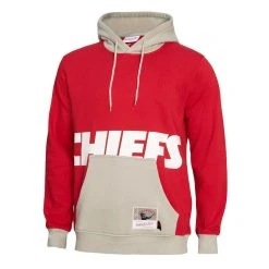 Mitchell & Ness Men's Red Kansas City Chiefs Big Face 5.0 Pullover Hoodie 8 Mitchell & Ness Men's Red Kansas City Chiefs Big Face 5.0 Pullover Hoodie -Mitchell & Ness store DSCO1152705418 2910 ALT2