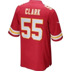 Nike Men's Frank Clark Red Kansas City Chiefs Game Jersey -Mitchell & Ness store DSCO1152705483 2910 ALT3