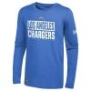 New Era Men's Powder Blue Los Angeles Chargers Combine Authentic Offsides Long Sleeve T-Shirt -Mitchell & Ness store DSCO1152705696 1191