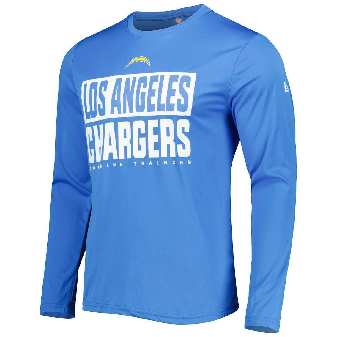 New Era Men's Powder Blue Los Angeles Chargers Combine Authentic Offsides Long Sleeve T-Shirt 5 New Era Men's Powder Blue Los Angeles Chargers Combine Authentic Offsides Long Sleeve T-Shirt - Image 3