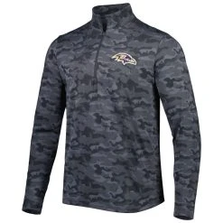 Men's Antigua Black Baltimore Ravens Brigade Quarter-Zip Sweatshirt 8 Men's Antigua Black Baltimore Ravens Brigade Quarter-Zip Sweatshirt -Mitchell & Ness store DSCO1153008704 1007 ALT2