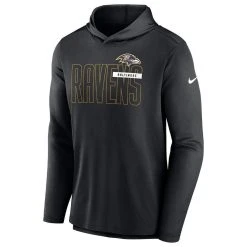 Nike Men's Black Baltimore Ravens Performance Team Pullover Hoodie -Mitchell & Ness store DSCO1153009629 1007 ALT2