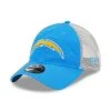 New Era Men's Powder Blue/Natural Los Angeles Chargers Loyal 9TWENTY Trucker Snapback Hat -Mitchell & Ness store DSCO1153010814 1191