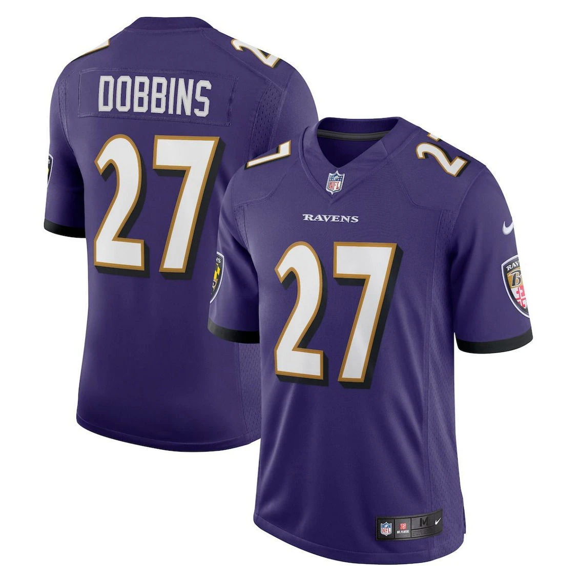 Nike Men's J.K. Dobbins Purple Baltimore Ravens Vapor Limited Jersey 3 Nike Men's J.K. Dobbins Purple Baltimore Ravens Vapor Limited Jersey
