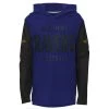 Outerstuff Youth Purple Baltimore Ravens Heritage Long Sleeve Hoodie T-Shirt