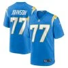 Nike Men's Zion Johnson Powder Blue Los Angeles Chargers Player Game Jersey -Mitchell & Ness store DSCO1153011794 1191