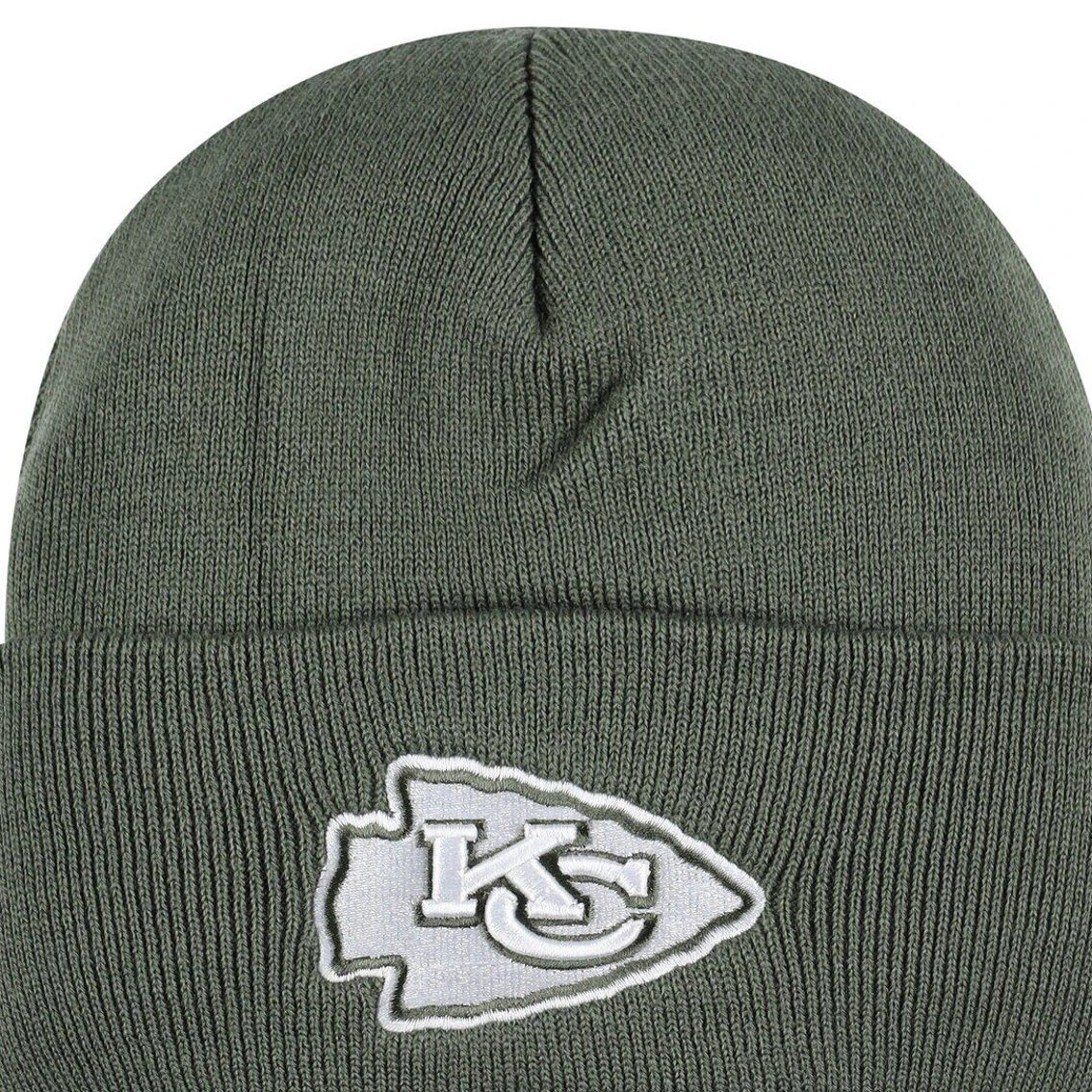 '47 Women's Green Kansas City Chiefs Haymaker Cuffed Knit Hat 3 '47 Women's Green Kansas City Chiefs Haymaker Cuffed Knit Hat