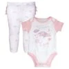 Outerstuff Girls Newborn & Infant White Baltimore Ravens Spreading Love Bodysuit And Tutu Leggings Set