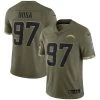 Nike Men's Joey Bosa Olive Los Angeles Chargers 2022 Salute To Service Limited Jersey -Mitchell & Ness store DSCO1153014215 2068