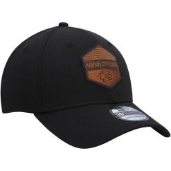 Men's New Era Black Kansas City Chiefs Gulch 39THIRTY Flex Hat -Mitchell & Ness store DSCO1153014911 1007 ALT3