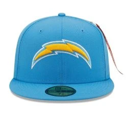 Men's New Era X Alpha Industries Powder Blue Los Angeles Chargers Alpha 59FIFTY Fitted Hat -Mitchell & Ness store DSCO1153015038 1191 ALT2