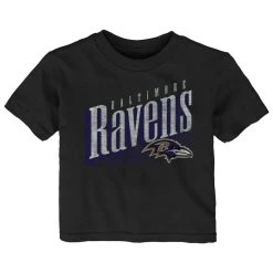 Outerstuff Infant Black Baltimore Ravens Winning Streak T-Shirt